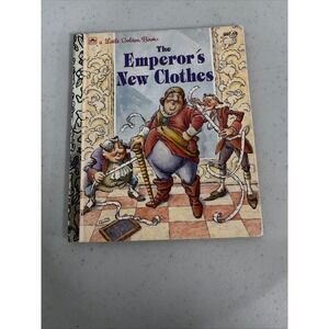 Vintage Little Golden Book The Emperor's New Clothes Hans Christian Andersen